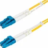 StarTech 82' LC Network to LC/UPC Network Networking Cable, Male, Yellow (SMDOS2LCLC25M)