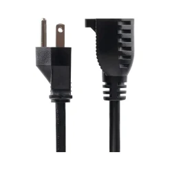 StarTech 10' NEMA 5-15P to NEMA 5-15R Power Cable, Male to Female, Black (231A-8A00-POWER-CORD)