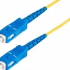 StarTech 328' SC Network to SC Network Networking Cable, Male, Yellow (SPSMSCSCOS2100M)