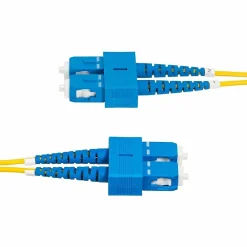 StarTech 16.4' SC Network to SC Network Networking Cable, Male, Yellow (SMDOS2SCSC5M)