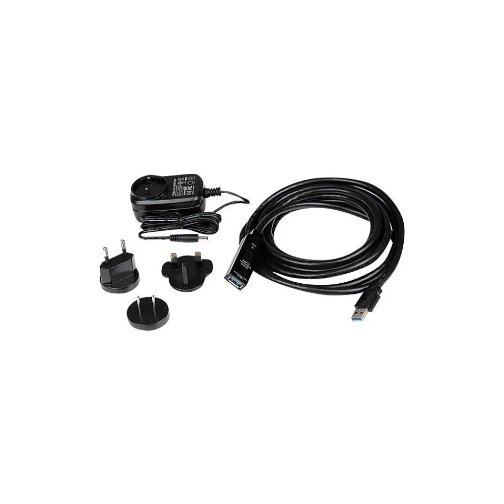 StarTech 9.8' USB 3.0 Male to Female Extension Cable, Black