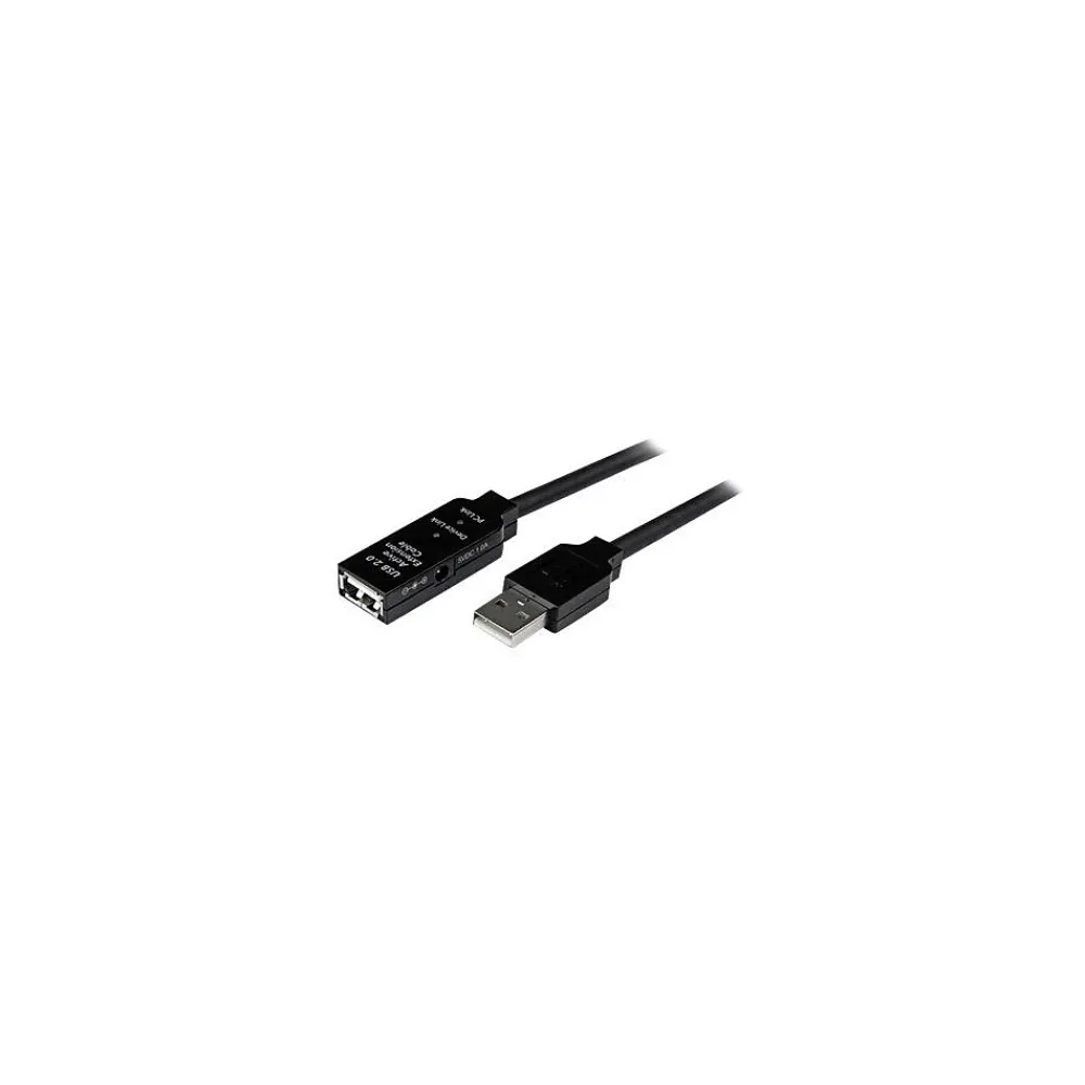StarTech 16.4' USB 2.0 Male to Female Extension Cable, Black