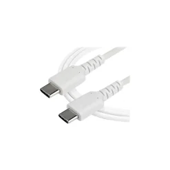 StarTech 6.56' USB C Male/C Male, White (RUSB2CC2MW)