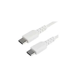 StarTech 6.56' USB C Male/C Male, White (RUSB2CC2MW)