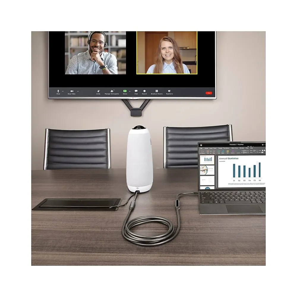 StarTech 10' USB C to USB C Cable, Male to Male, Black (UCC-3M-10G-USB-CABLE)