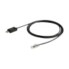 StarTech 6' USB to RJ45 Console Cable, Black