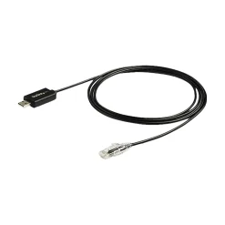 StarTech 6' USB to RJ45 Console Cable, Black