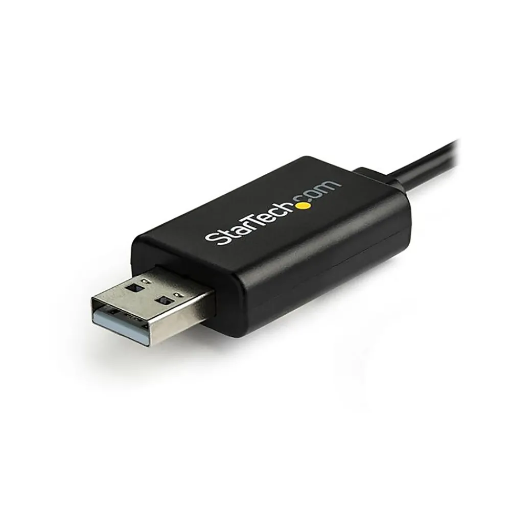 StarTech 6' USB to RJ45 Console Cable, Black