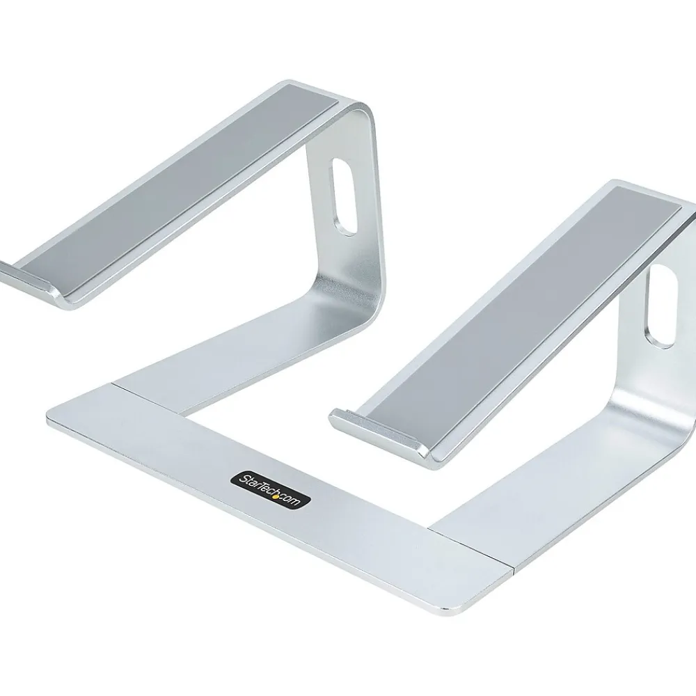 10.2" x 10.2" Aluminum Laptop Stand, Silver (LAPTOP-STAND-SILVER)<StarTech Best