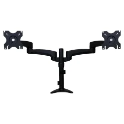 Discount StarTech Dual Monitor Arm Monitor Arm, Up to 24" Monitor, Black (ARMDUAL)