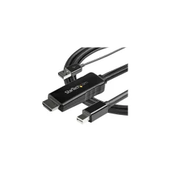 StarTech HD2DPMM6 6' DisplayPort Audio/Video Cable, Black