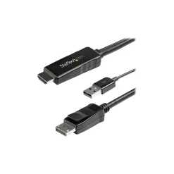 StarTech HD2DPMM2M 6.56' DisplayPort Video Cable, Black