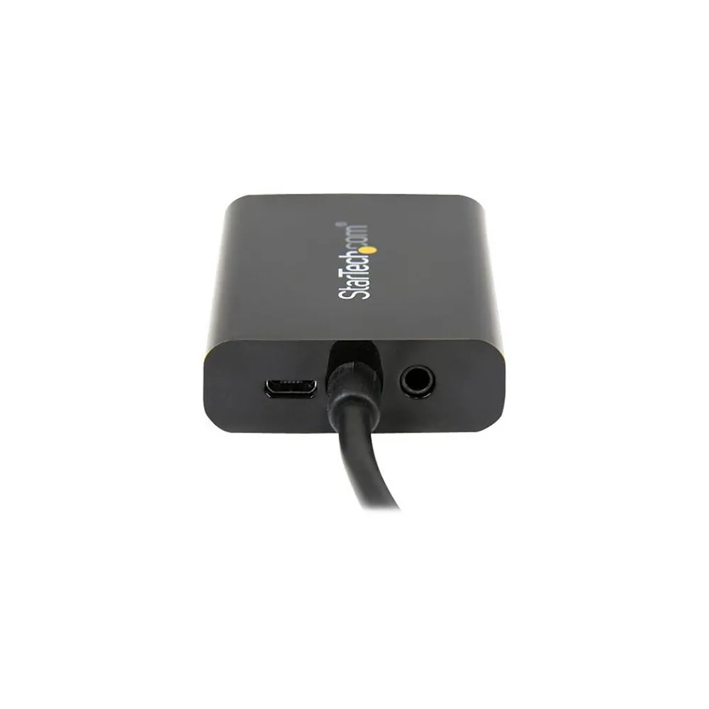 StarTech HDMI To VGA Video Adapter Converter With Audio, Black