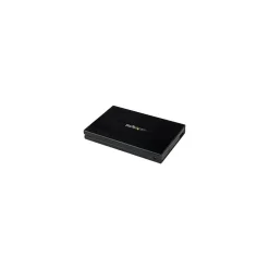 New StarTech 2.5IN Serial ATA/150/300/600 USB 3.0 Drive Enclosure, Black