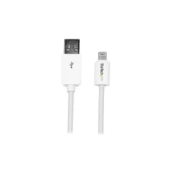 ® 1m 8-pin Lightning Connector to USB Cable, White<StarTech New