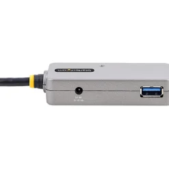 StarTech 4-Port USB 3.0 Extender Hub, Silver/Black (U01043-USB-EXTENDER)