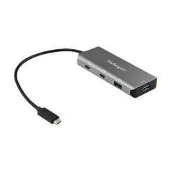 StarTech 4-Port USB 3.0 Hub, Black/Space Gray (HB31C2A2CB)