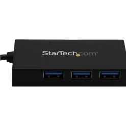 StarTech 4-Port USB 3.0 Hub, Black (HB30A3A1CFB)