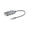 StarTech 4-Port USB 3.0 Hub, Gray (5G3AGBB-USB-A-HUB)