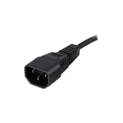 StarTech SJT Computer Power Extension Cord, 14 AWG, 10 ft (L)