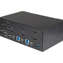 Online StarTech Unmanaged Switch, Black (SV231DHU34K6)