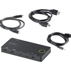 Sale StarTech Unmanaged Switch, Black (SV221HUC4K)