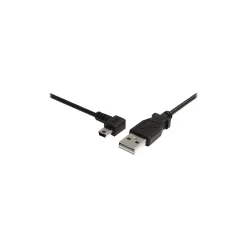 StarTech USB2HABM6LA 6' USB-A to Mini USB Cable, Black