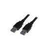 StarTech USB3SAA3MBK 9.8' USB 3.0 Male to Male Cable, Black