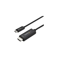 StarTech .com 2 m (6 ft.) USB-C to HDMI Cable, 4K at 60 Hz, Black (CDP2HD2MBNL)