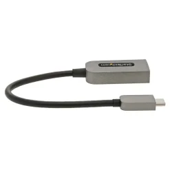 StarTech .com 0.43' USB C to HDMI Audio/Video Cable, Space Gray (USBC-HDMI-CDP2HD4K60)