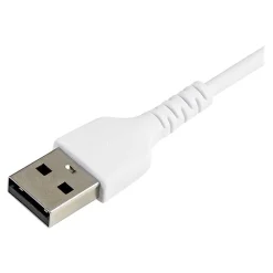 .com Lightning USB Cable for iPhone/iPad/iPod Touch, White (RUSBLTMM30CMW)<StarTech Discount