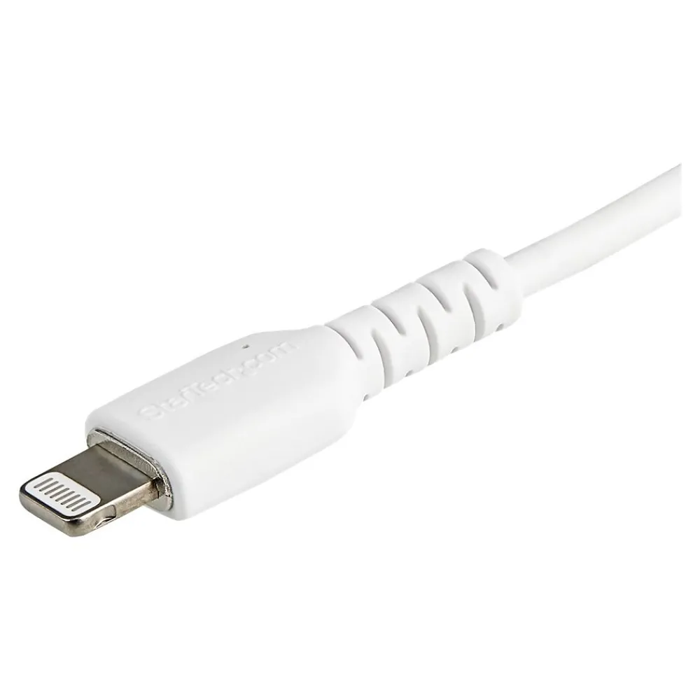 .com Lightning USB Cable for iPhone/iPad/iPod Touch, White (RUSBLTMM30CMW)<StarTech Discount