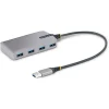 StarTech .com 4-Port USB 3.0 5Gbps Hub, Space Gray (5G4AB-USB-A-HUB)