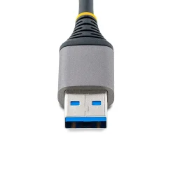 StarTech .com 4-Port USB 3.0 5Gbps Hub, Space Gray (5G4AB-USB-A-HUB)