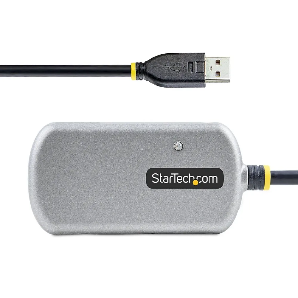 StarTech .com 4-Port USB Extender Hub, Silver & Black (U02442-USB-EXTENDER)