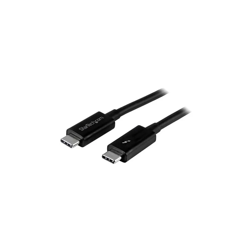 StarTech .com® TBLT3MM1M 3.3' USB 3.1 Male/Male Data Transfer Cable, Black