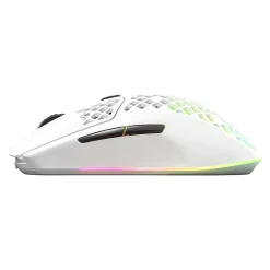 Online SteelSeries AEROX 3 Optical Gaming Mouse, Snow (62608)