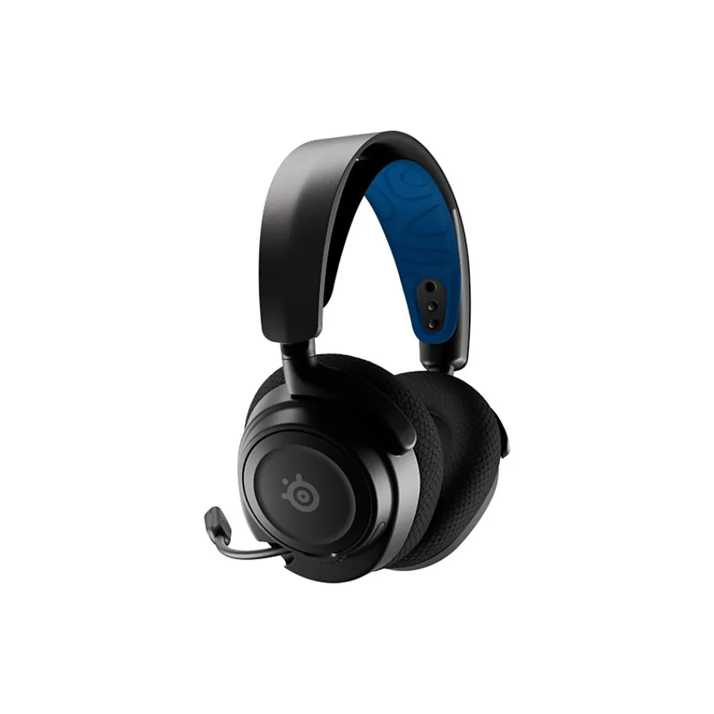 SteelSeries Arctis Nova 7P Wireless Bluetooth Gaming Over-the-Ear Headset, USB-C, Black (61559)