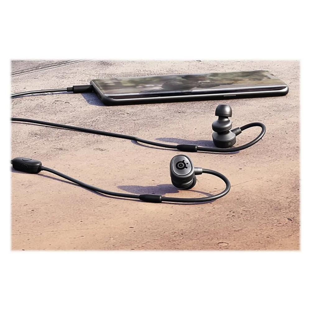 Discount SteelSeries TUSQ Stereo Over-The-Ear Gaming Headset, Black (61650)