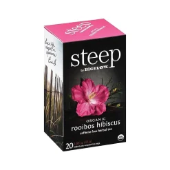Steep Herbal Tea Bags, 20/Box (17713)