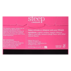 Steep Herbal Tea Bags, 20/Box (17713)