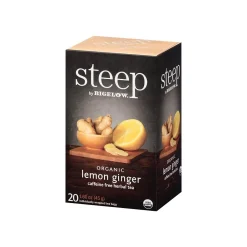 Steep Herbal Tea Bags, 20/Box (17704)