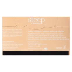 Steep Herbal Tea Bags, 20/Box (17704)