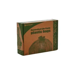Controlled Life Cycle 13 Gallon Compostable Industrial Trash Bag, 24