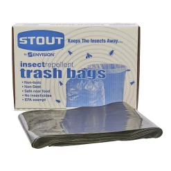 Insect Repellent 35 Gallon Industrial Trash Bag, 33