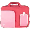 SumacLife 14 Inch Business Messenger Briefcase Laptop Case, Pink (PT_NBKLEA734_W1)<Vangoddy Discount