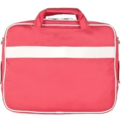 SumacLife 14 Inch Business Messenger Briefcase Laptop Case, Pink (PT_NBKLEA734_W1)<Vangoddy Discount
