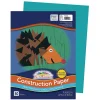 Construction Paper*Pacon SunWorks 9" x 12" Construction Paper, Turquoise, 50 Sheets (P7703)
