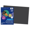 Construction Paper*SunWorks 12"W x 18"L Construction Paper, Black, 50/Pack (6307)
