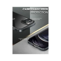 SUPCASE Unicorn Beetle Black Edge Clear Bumper Case for iPhone 13 Pro (SUP-iPhone2021Pro-6.1-Edge-Black)